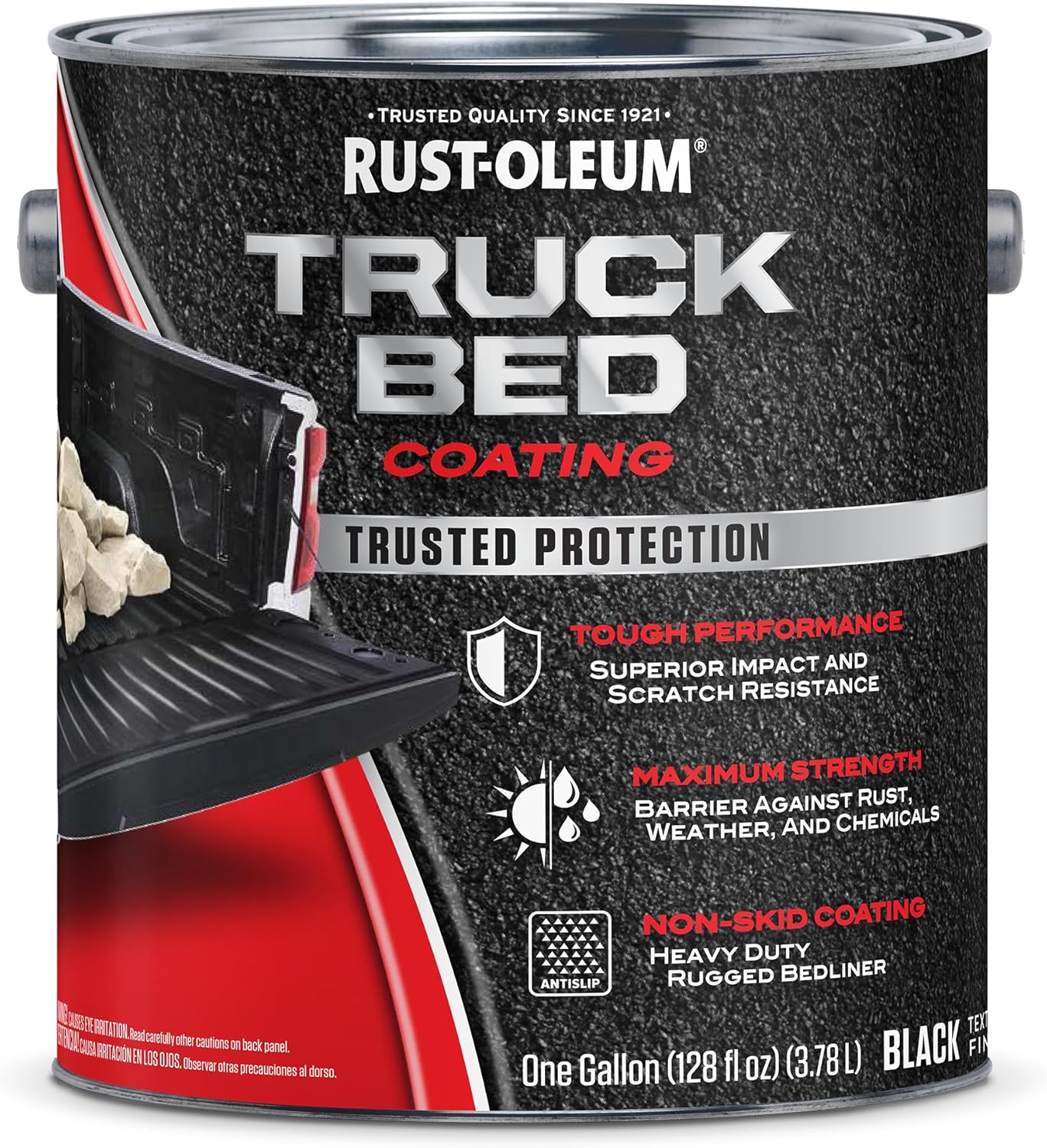 Rust-Oleum 342669 Truck Bed Coating, Gallon, Black, 153.7 Fl Oz (Pack of 1) - Image 2