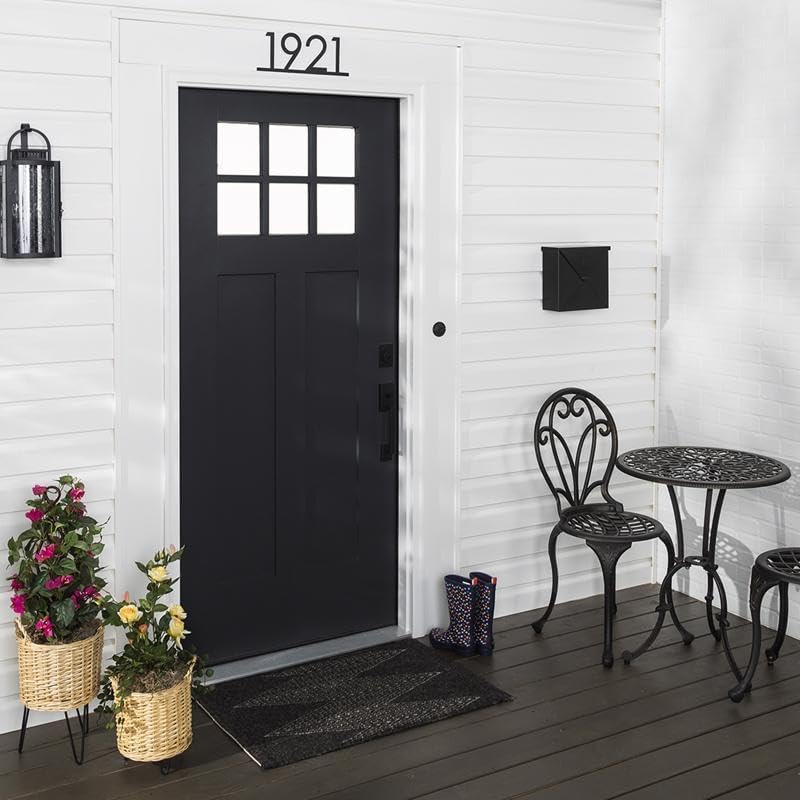 Rust-Oleum 369383 Advanced Dry Door & Trim Paint, Quart, Satin Black - Image 10