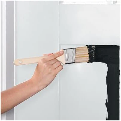 Rust-Oleum 369383 Advanced Dry Door & Trim Paint, Quart, Satin Black - Image 3