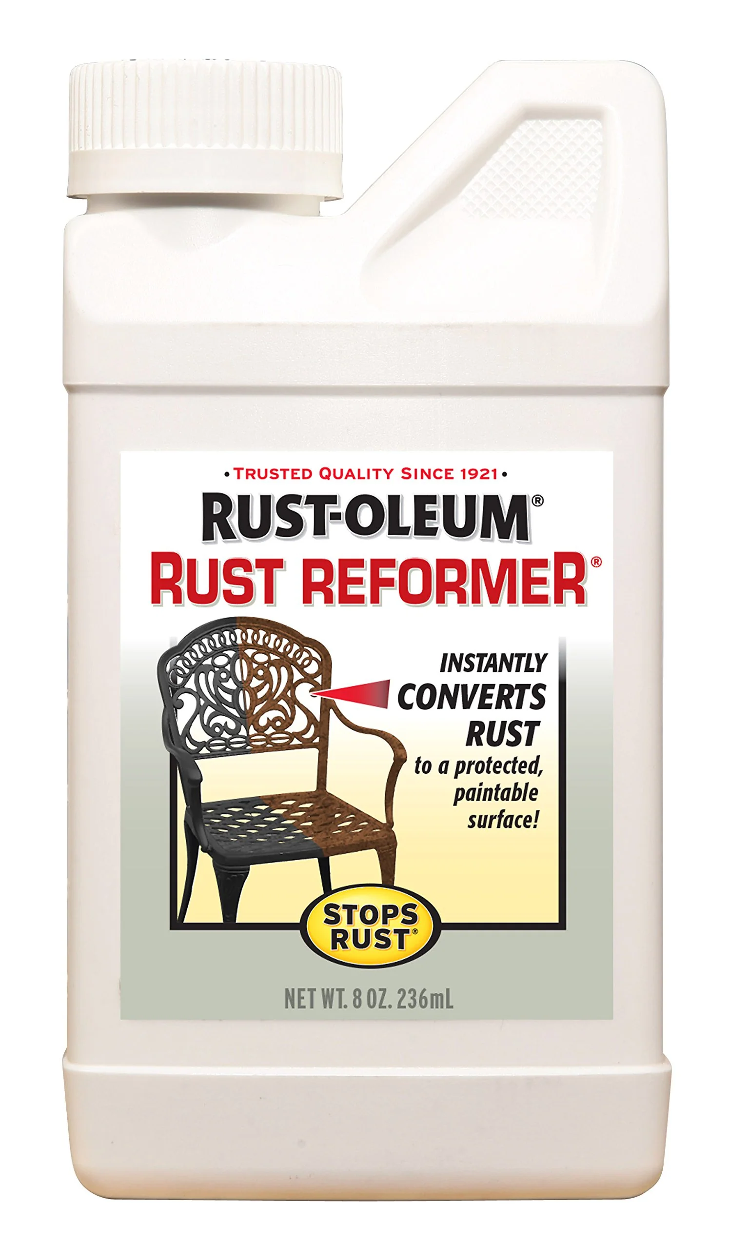Rust-Oleum Stops Rust 7830730 Liquid Rust Reformer Formula, 8 oz, Black (Pack of 1)
