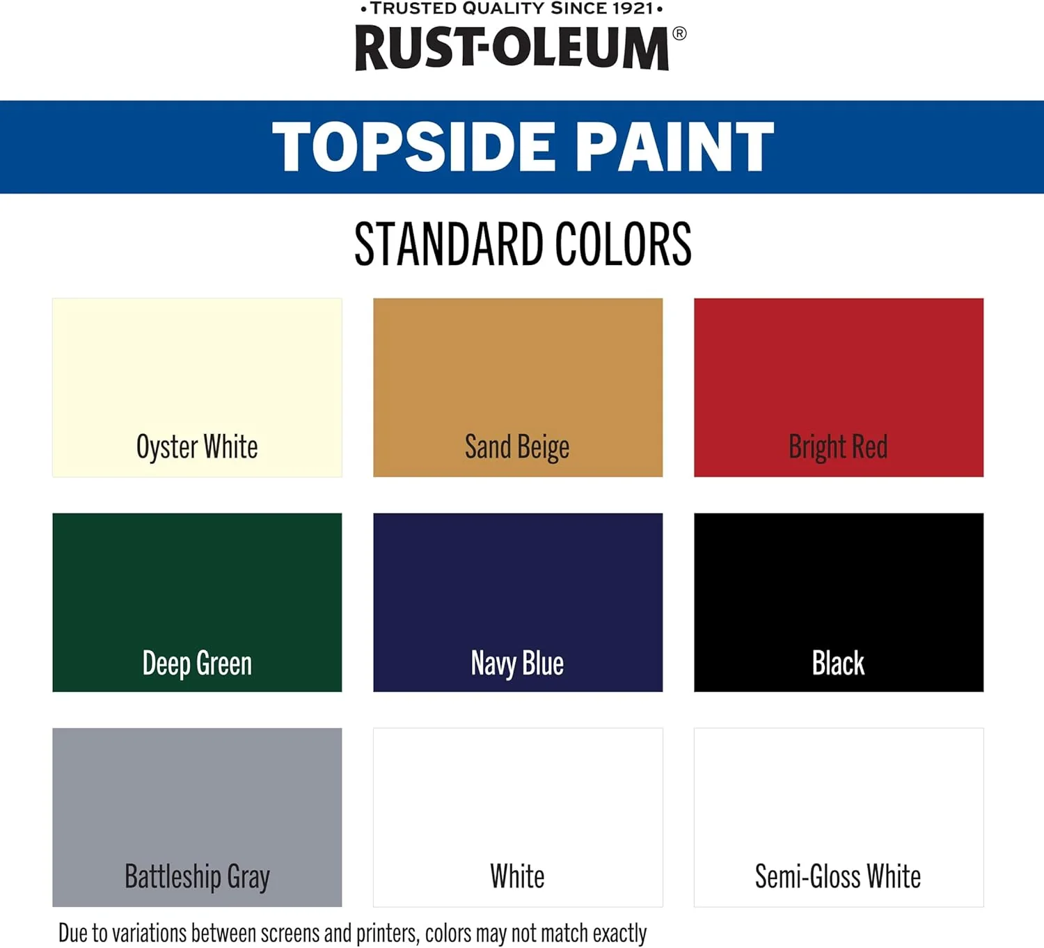Rust-Oleum 396958 Marine Coatings Topside Enamel Paint, Quart, Gloss Navy Blue, 32 Fl Oz (Pack of 1) - Image 7