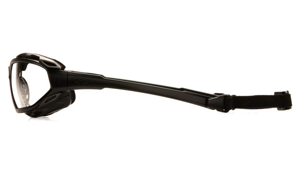 Pyramex Safety Glasses, Black with Clear Lens (Pack of 12) - Image 4