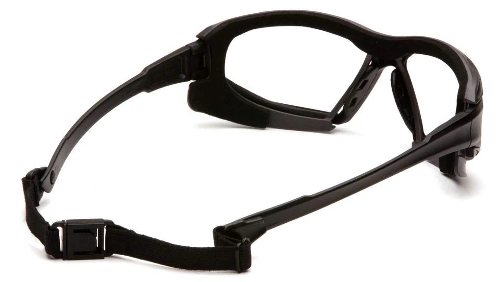 Pyramex Safety Glasses, Black with Clear Lens (Pack of 12) - Image 5