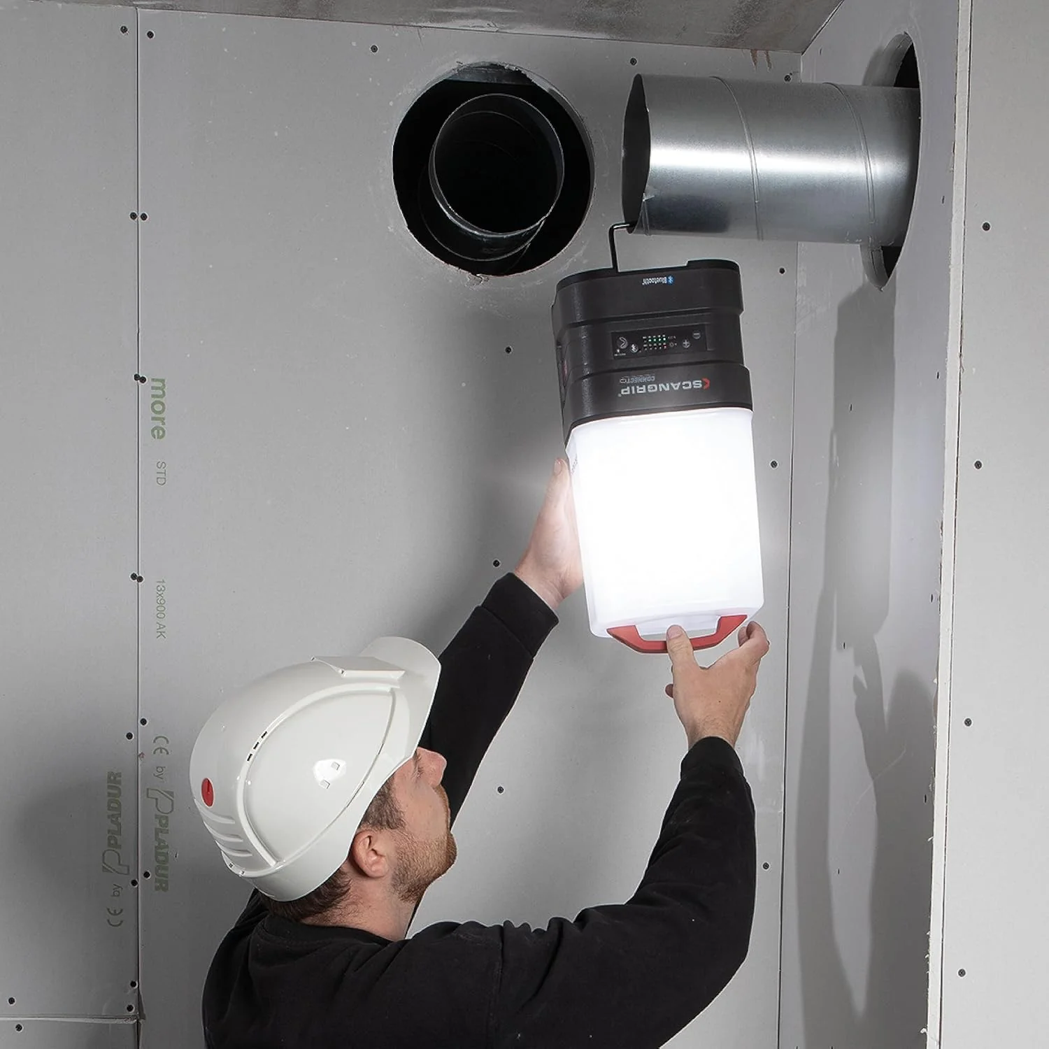 SCANGRIP 03.6103C AREA 10 CONNECT Powerful 10000 Lumen LED Work Light, 360° Illumination, Power Tool Battery Operated - Image 8