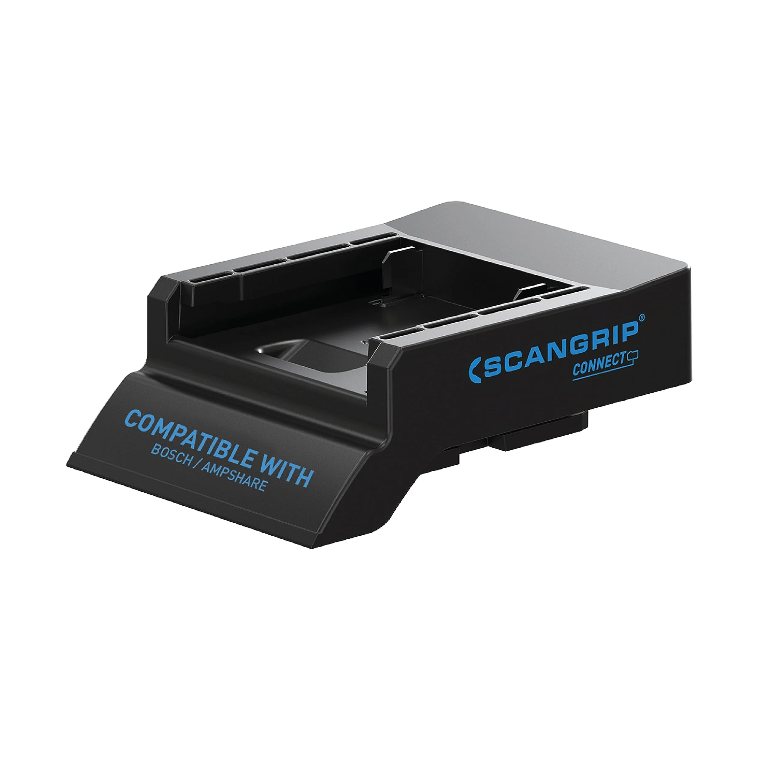 SCANGRIP Connector Designed for Bosch/AMPShare 18 V/20 V Battery Packs, Made for SCANGRIP Connect Work Lights, Features Battery Safety System
