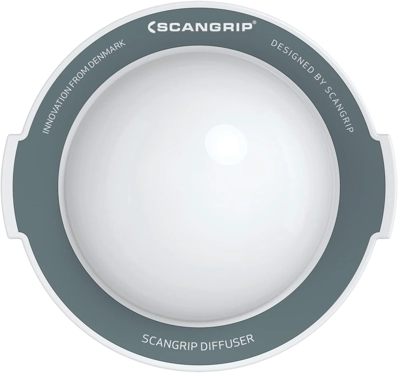 SCANGRIP DIFFUSER, Smooth and Lightweight Cover for Diffusing and Softening Your SCANGRIP LED Work Lights, Built-in Magnets makes it Easy to Mount Direct on Lens, Reduces Blinding and Shadows - Image 3