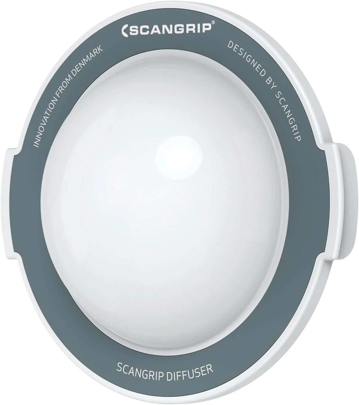 SCANGRIP DIFFUSER, Smooth and Lightweight Cover for Diffusing and Softening Your SCANGRIP LED Work Lights, Built-in Magnets makes it Easy to Mount Direct on Lens, Reduces Blinding and Shadows - Image 5
