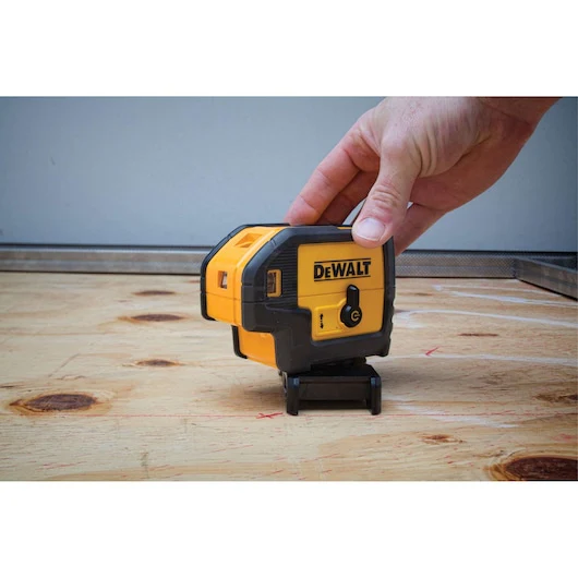 DEWALT (DW085K) Self-Leveling Laser Pointer, 5-Beam, Red - Image 3