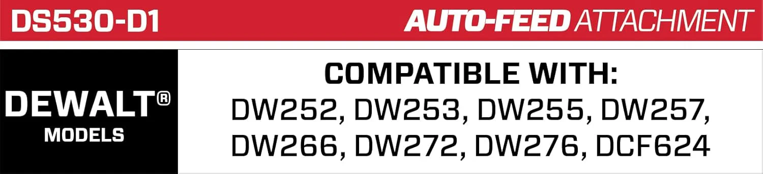Senco DS530-D1 DuraSpin Auto-Feed Screwdriver Attachment For Dewalt, 1" to 3" - Image 6
