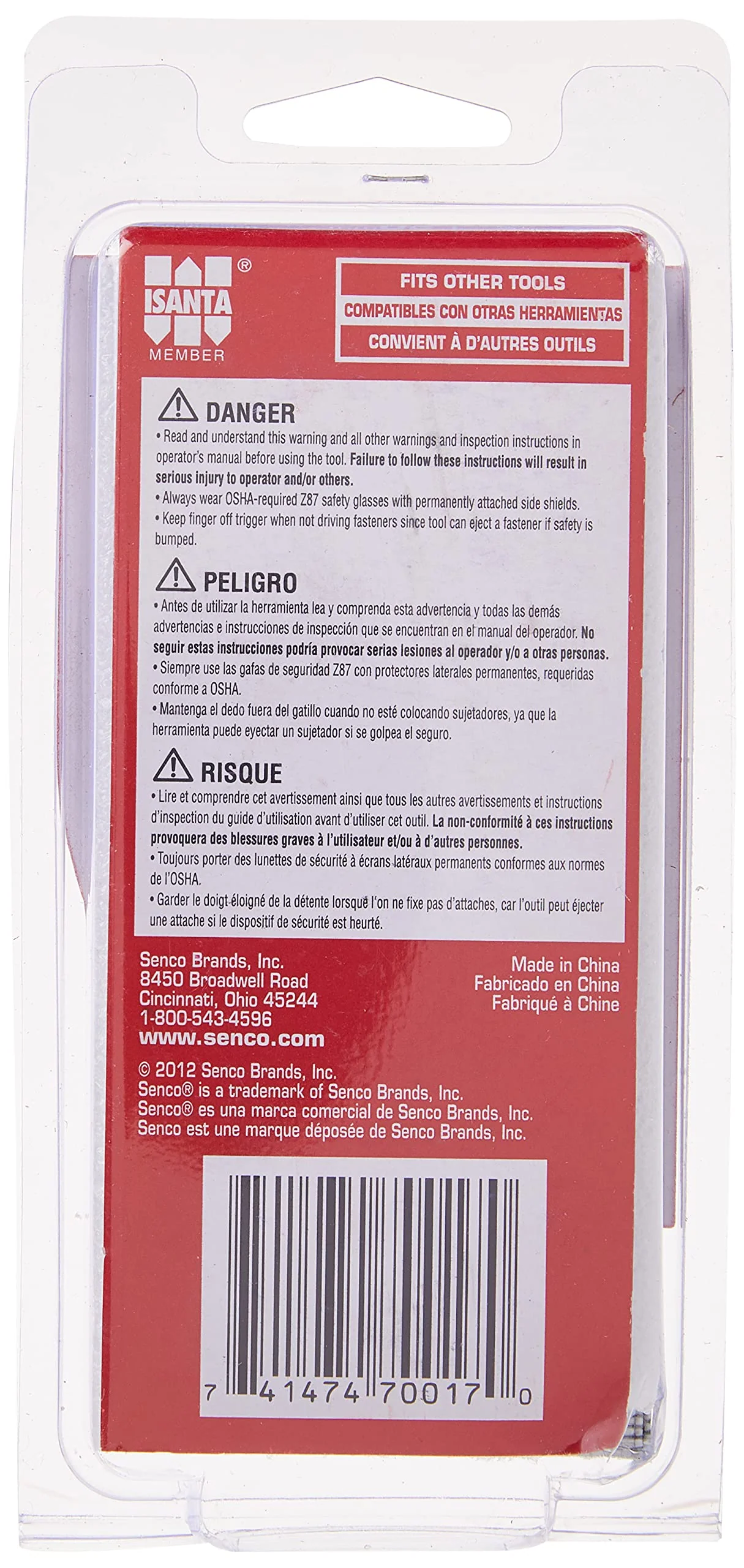 Senco 18-Gauge Straight Strip Galvanized Brad Nails - Image 5