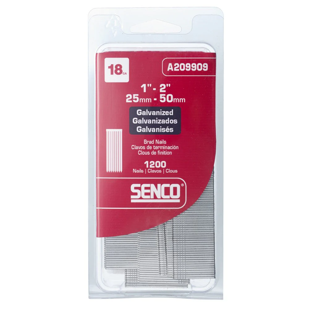 Senco. 18-Gauge-by-1-2-Inch Electro Galvanized Variety Pack Brads - Image 7