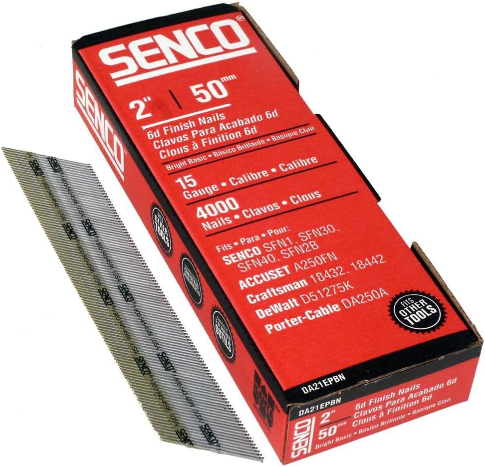 Senco Fastening Systems DA21EPBN 4000CT 2" Finish Nail - Image 2