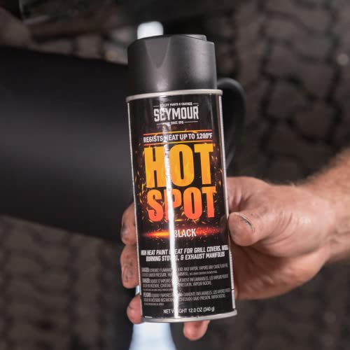 Seymour 16-1202 Hot Spot High Temperature Paints, White - Image 7