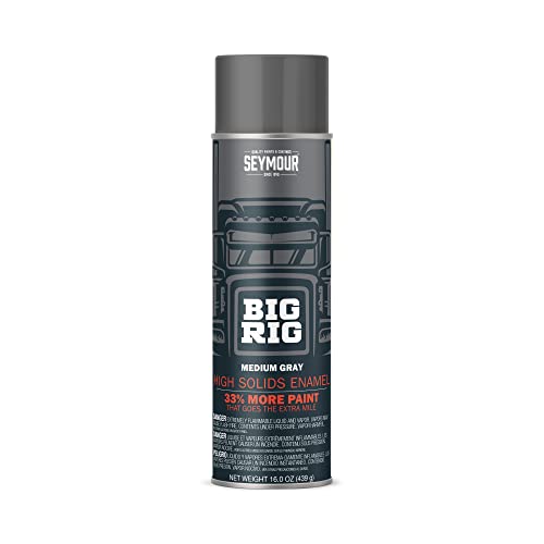 Seymour 20-1635 Big Rig Professional Coatings Spray Paint, Medium Gray
