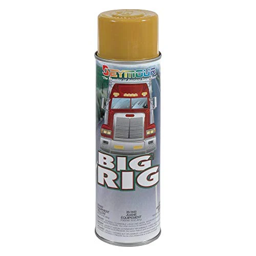 Seymour 20-1643 Big Rig Professional Coatings Spray Paint, Equipment Yellow