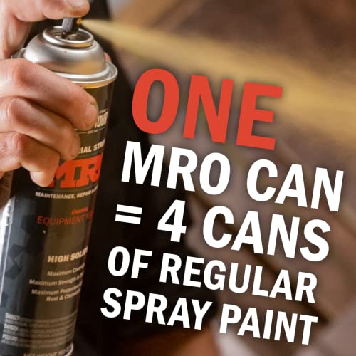 SEYMOUR 620-1411 Industrial MRO High Solids Spray Paint, Aluminum, 15.5 Ounce (Pack of 1) - Image 3