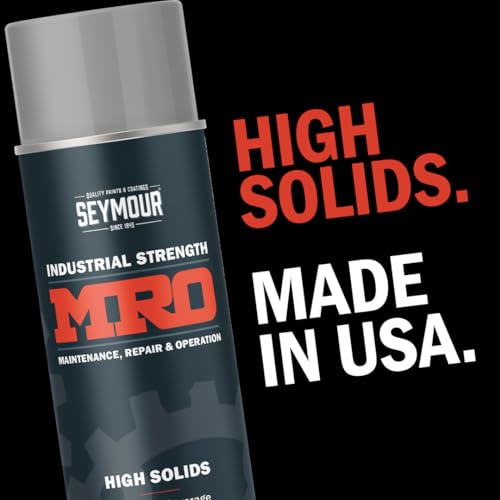 SEYMOUR 620-1413 Industrial MRO High Solids Spray Paint, Gloss White 16 Ounce (Pack of 1) - Image 2