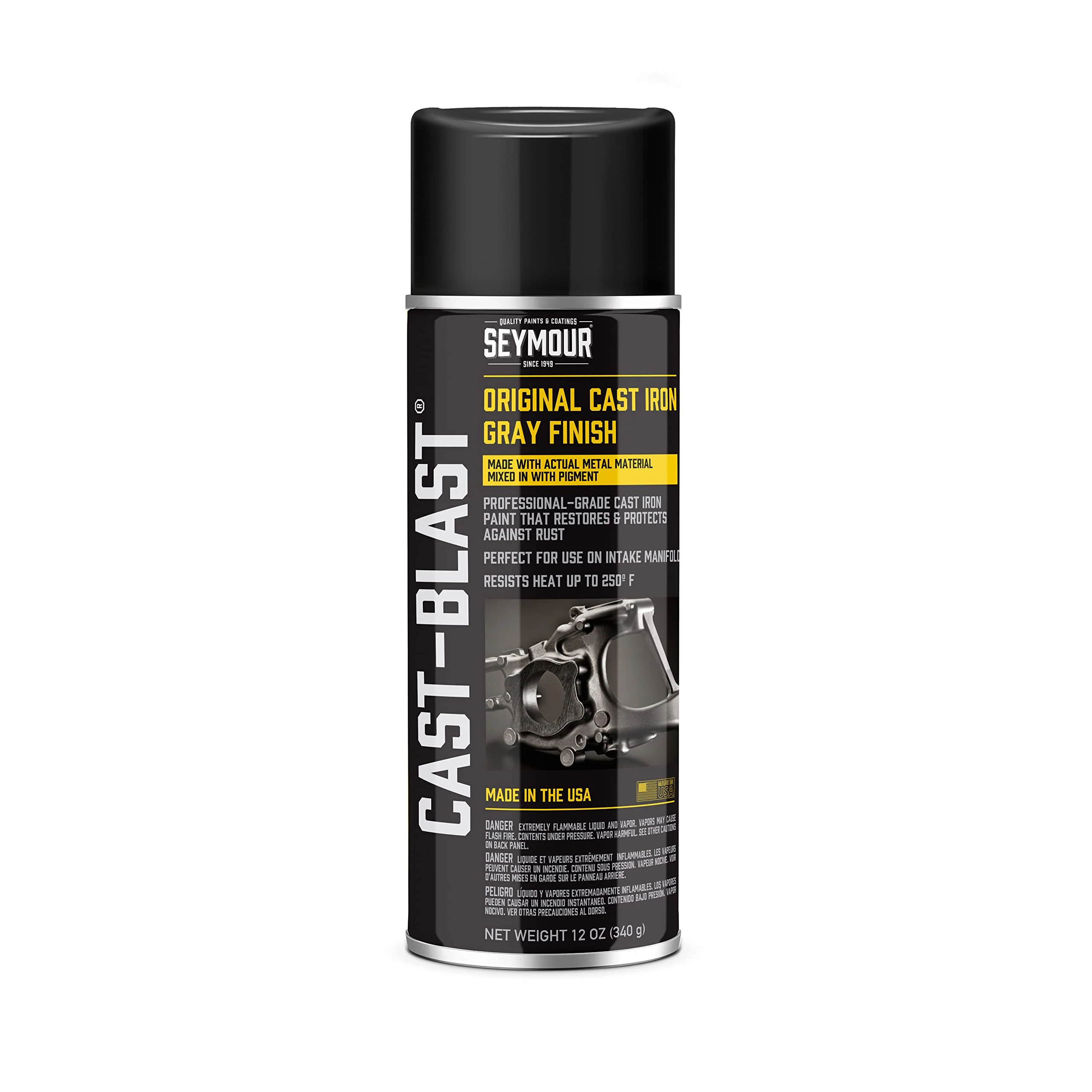 Seymour CA16-48 Cast Blast Spray Paint, 12 Ounce (Pack of 1)