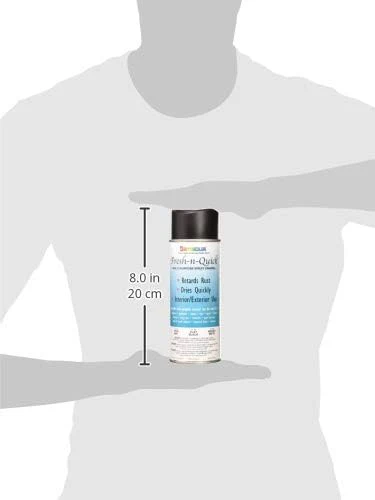 Seymour Paint 11-10 Fresh-N-Quick Multi-Purpose Spray Enamel, Flat Black - Image 7