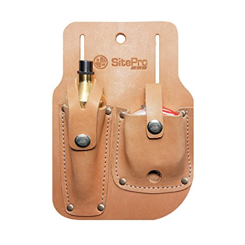 SitePro Gammon Reel and Plumb Bob Leather Sheath - Image 2
