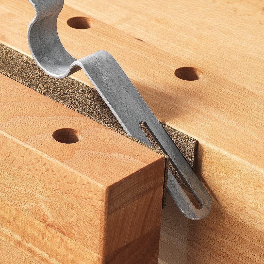 Sjobergs SJO-33301 Scandi Plus Workbench Accessory Kit, Holdfast, Jaw Cushions, Metal Working Anvil Fit 3/4-inch Workbench Dog Holes - Image 6