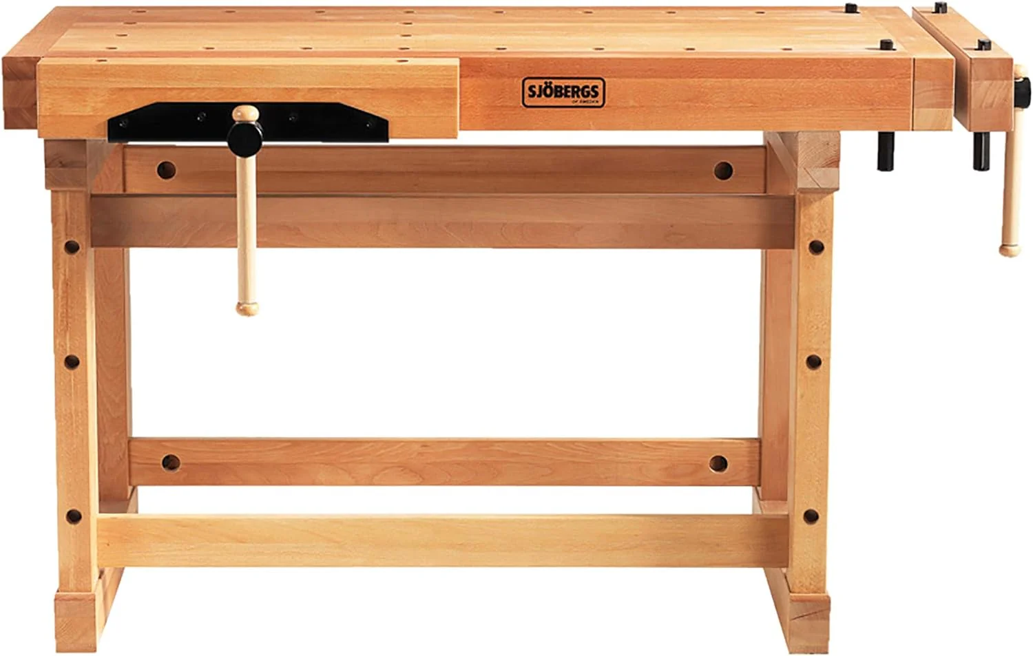 Sjobergs SJO-33246 1500 Elite Woodworkers Beech Workbench with Two Large Vices and Endless Options - Image 3