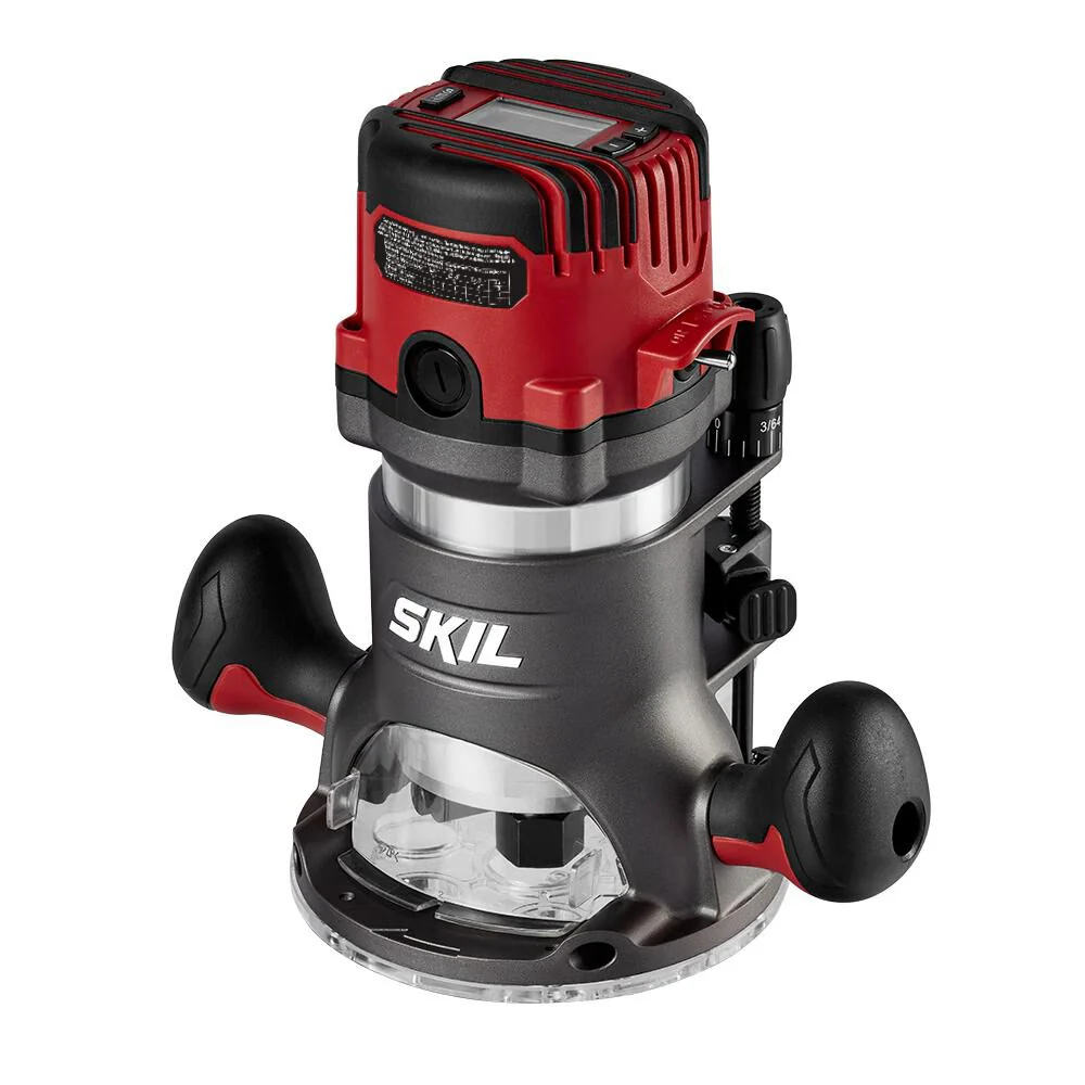 SKIL 14 Amp Plunge and Fixed Base Digital Router - Image 2