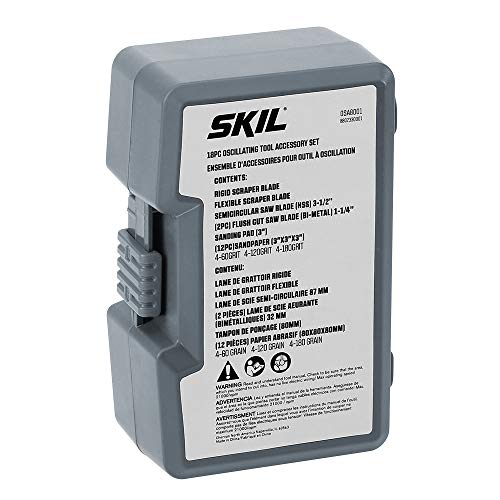 SKIL 18 Piece Oscillating Multi Tool Accessory Set � OSA8001 - Image 4