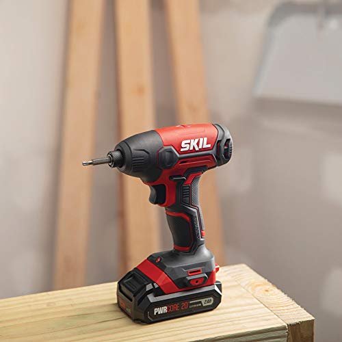 SKIL PWR CORE 20V 2-Tool Combo Kit with Cordless Drill Driver and Impact Driver - Image 3