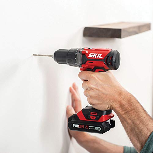SKIL PWR CORE 20V 2-Tool Combo Kit with Cordless Drill Driver and Impact Driver - Image 9