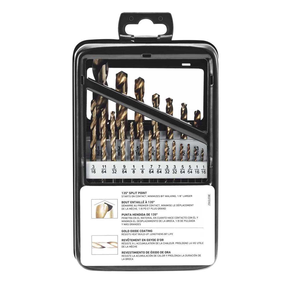 SKIL 21-Piece Gold Oxide Drill Bit Set - Image 2