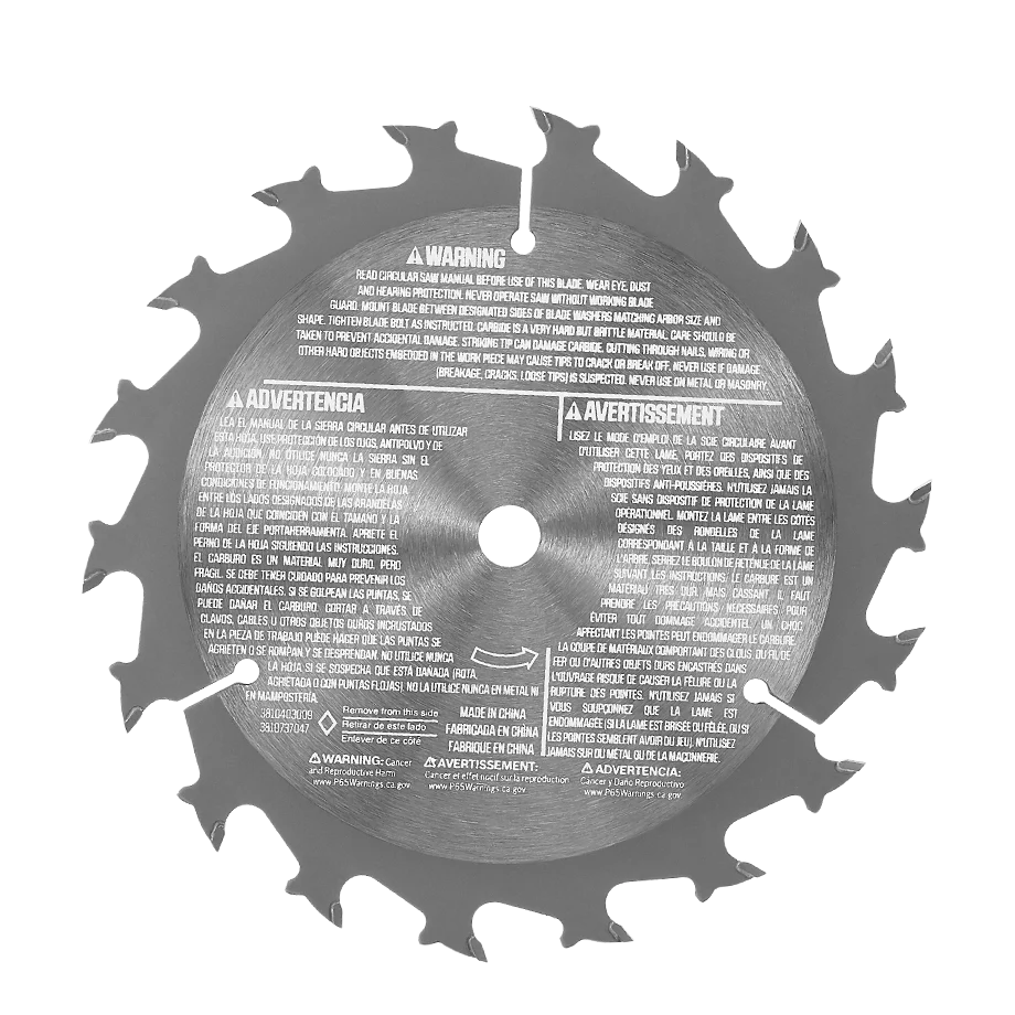 SKIL 5-1/2 In. x 18-Tooth Carbide Tipped Circular Saw Blade - Image 2