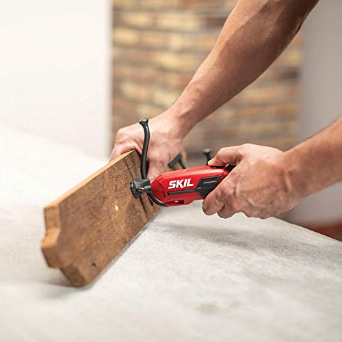 SKIL Rechargeable 4V Screwdriver with Pivot Grip with Magnetic Bit Storage - Image 11