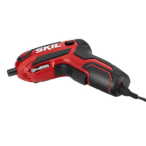 SKIL Rechargeable 4V Screwdriver with Pivot Grip with Magnetic Bit Storage - Image 3