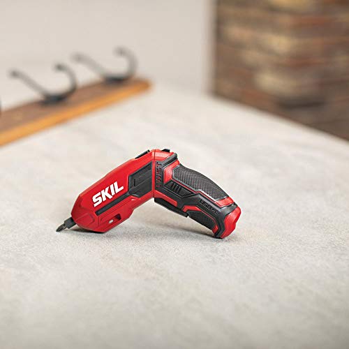 SKIL Rechargeable 4V Screwdriver with Pivot Grip with Magnetic Bit Storage - Image 8