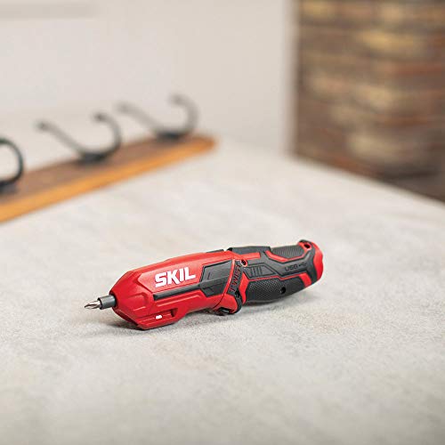 SKIL Rechargeable 4V Screwdriver with Pivot Grip with Magnetic Bit Storage - Image 9
