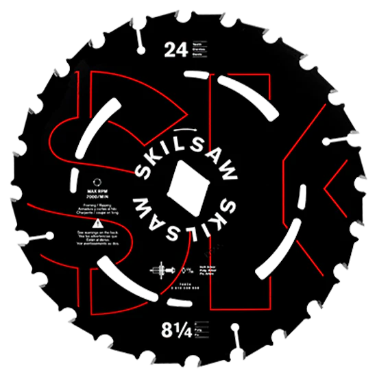 SKIL 8-1/4 In. x 24-Tooth Framing Saw Blade