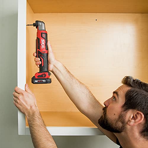 SKIL PWR CORE 12 Brushless 12V 1/4 Inch Hex Right Angle Impact Driver Includes 2.0Ah Lithium Battery and PWR JUMP Charger - RI574502 - Image 7