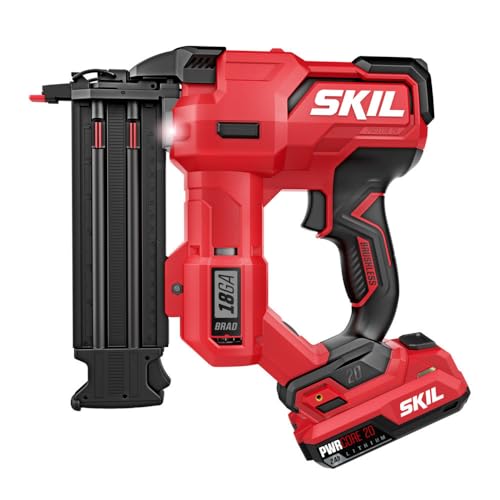 SKIL PWR CORE 20 Brushless 20V 18 Gauge Brad Nailer Kit - Image 2