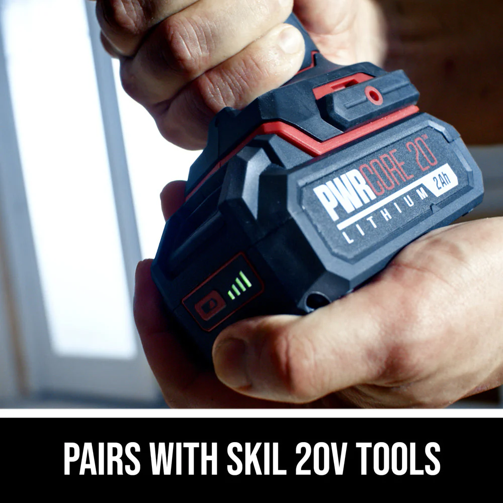 SKIL BY519702 PWR CORE 20 Lithium 2.0Ah 20V USB-A Battery - Image 5