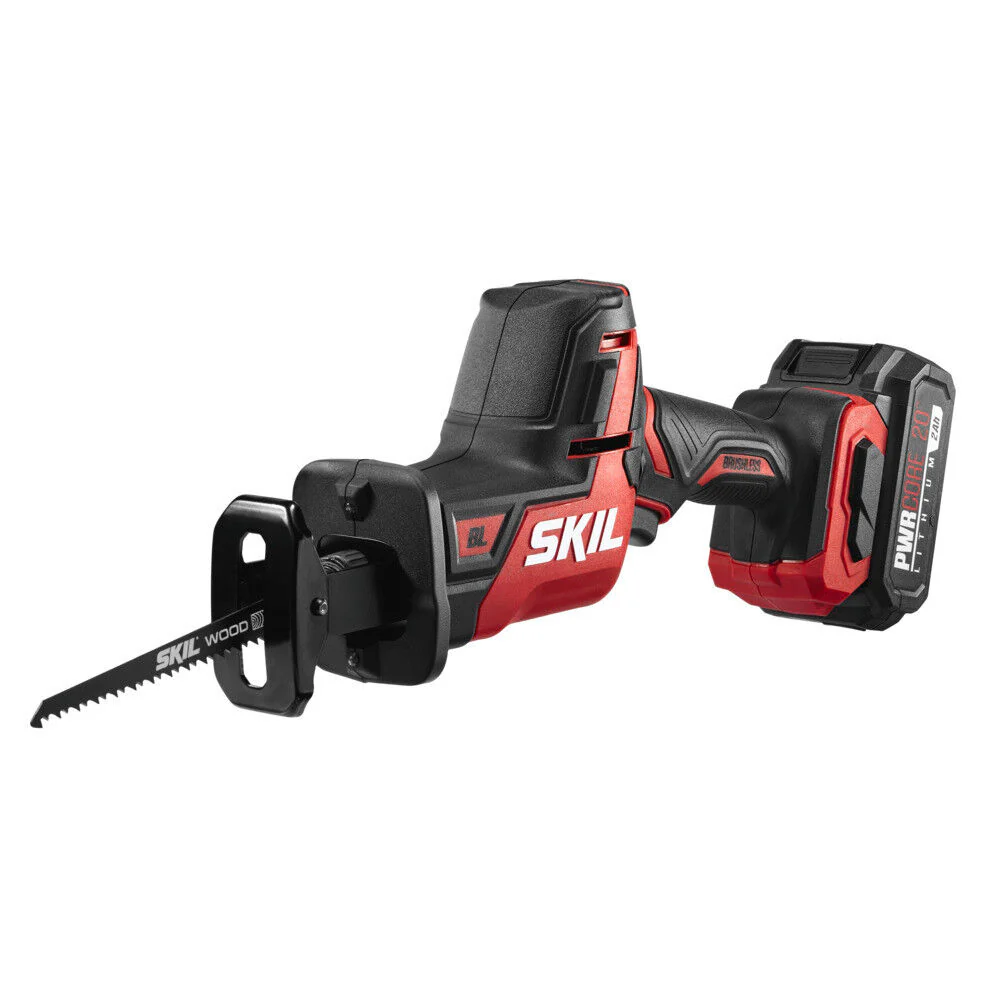 SKIL PWR CORE 20 Brushless 20V Compact Reciprocating Saw Kit - Image 2
