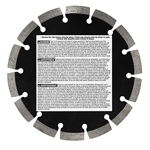 SKIL Green Cut Early Entry Assembly Kit 7 In. Segmented Green Cutting Concrete Blade - Image 3