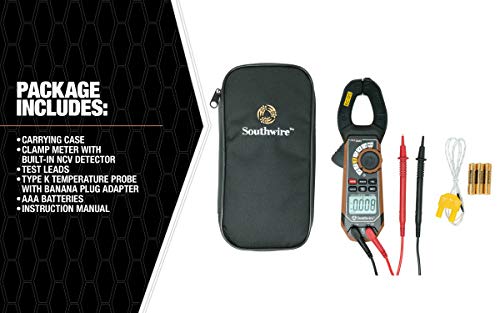 Southwire 400A Clamp Meter with Built-In NCV Tester - Image 4