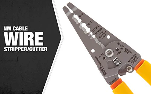 Southwire 10-12 AWG Ergonomic Handles NM Cable Wire Stripper/Cutter - Image 3