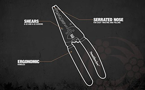Southwire 10-12 AWG Ergonomic Handles NM Cable Wire Stripper/Cutter - Image 4