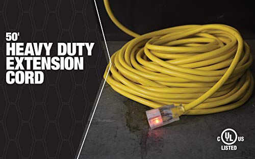 Southwire 2588SW0002 Outdoor Extension Cord 12/3 SJTW 50' - Image 3