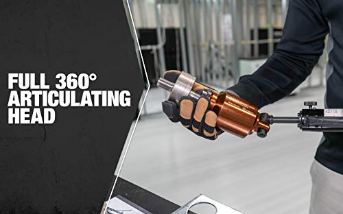 Southwire MP-XD Max Punch, Knockout Tool Used with Cordless Drill, Virtually Universal, Heavy Duty Cutting, Quick Accurate Knockouts - Image 3