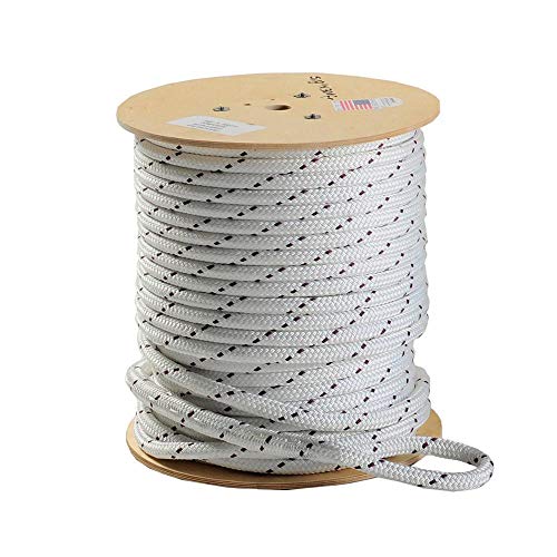 Southwire P-963 Double Braided Composite Rope for Cable Pulling; 9/16-Inch by 300Ft; 16;000 lbs Breaking Strength; UV; Chemical and Abrasion Resistant 300-Feet White
