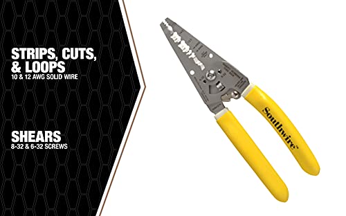 Southwire Wire Stripper/Cutter 12-14 AWG Ergonomic Handles NM Cable - Image 6