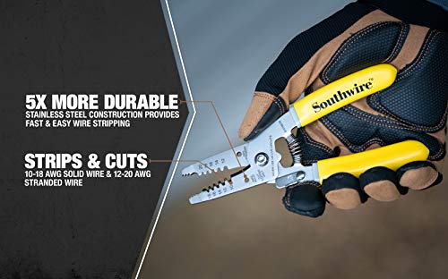 Southwire Tools & Equipment Solid and Stranded Wire Stripping Tool - Image 9